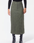 Indra Skirt (Olive Green) - Skirt - Yakira Bella