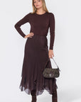 Ingrid Top (Dark Brown) - Top - Yakira Bella