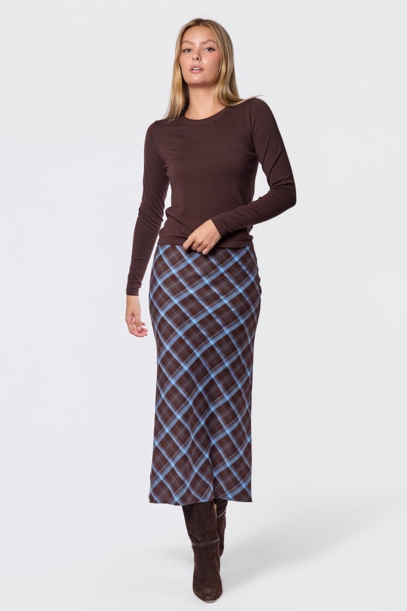 Ingrid Top (Dark Brown) - Top - Yakira Bella