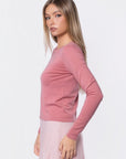 Ingrid Top (Dusty Pink) - Top - Yakira Bella