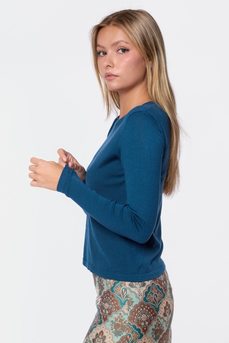 Ingrid Top (Teal) - Top - Yakira Bella