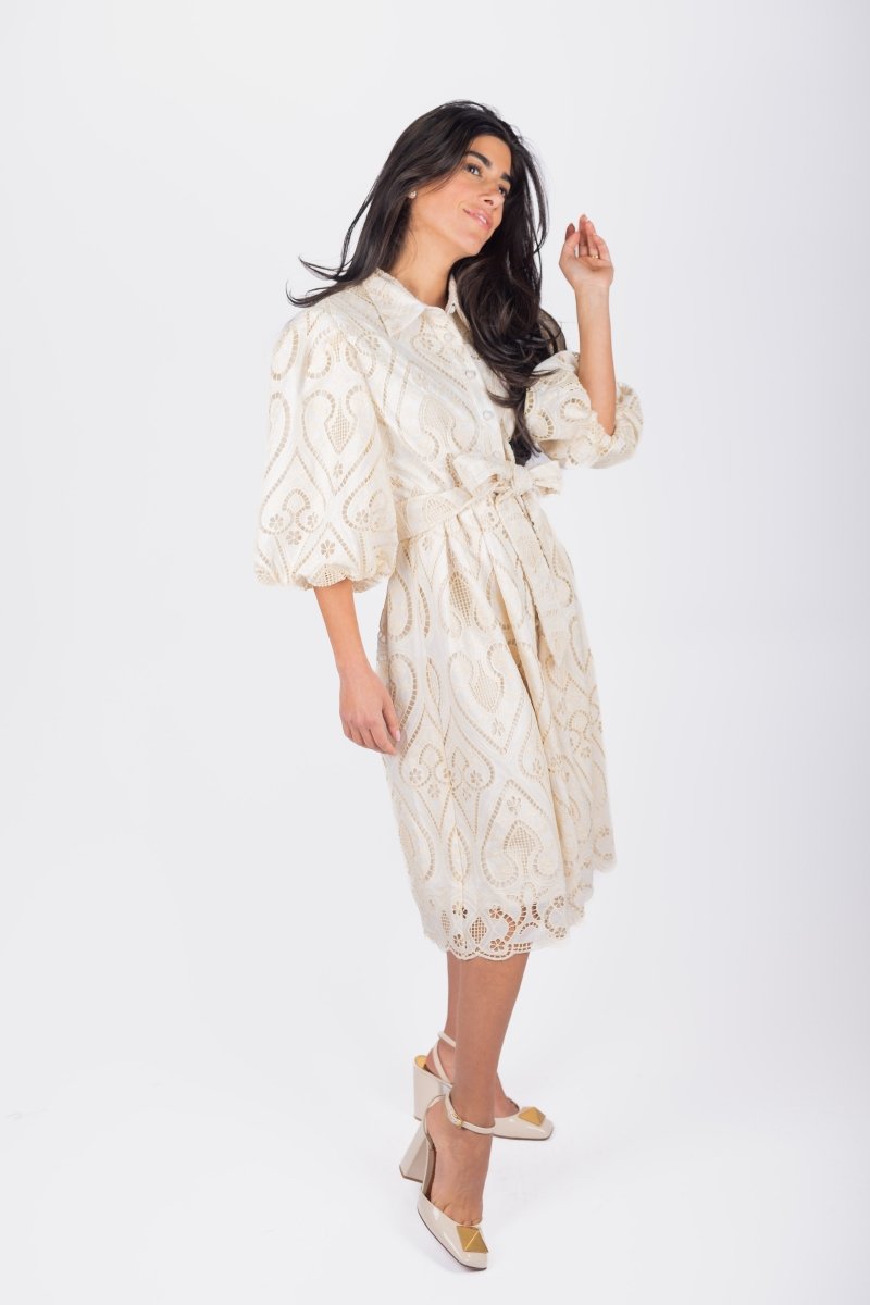 IRENE DRESS (IVORY) - Dress - Yakira Bella