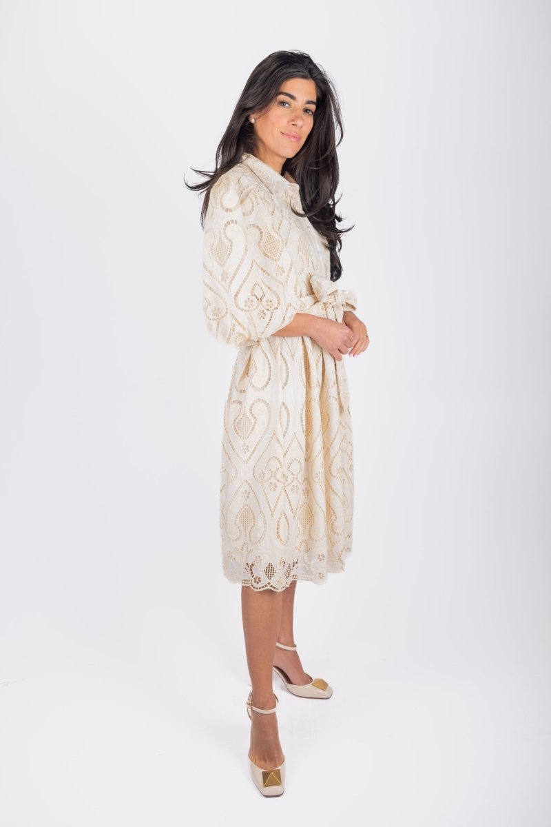 IRENE DRESS (IVORY) - Dress - Yakira Bella