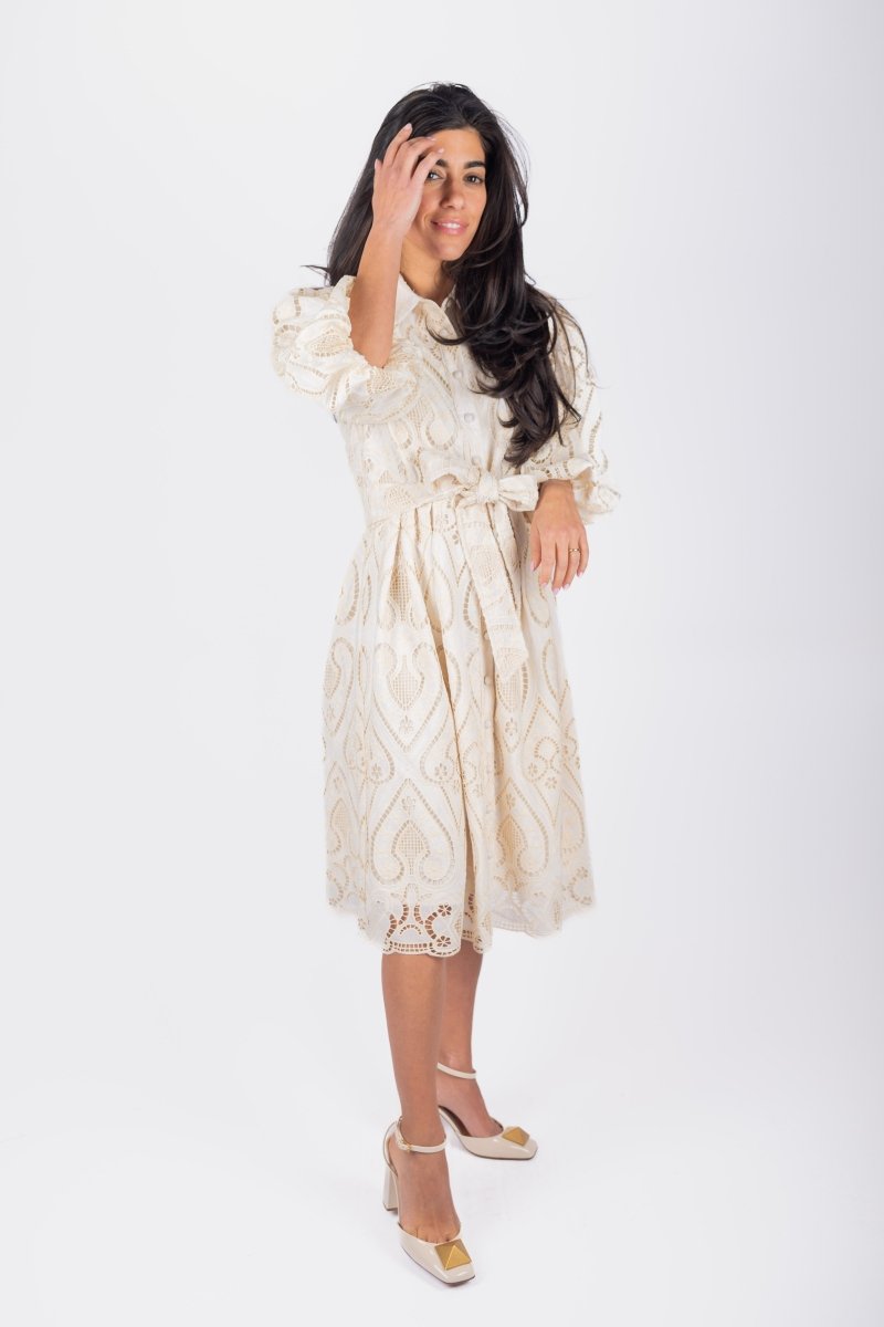 IRENE DRESS (IVORY) - Dress - Yakira Bella