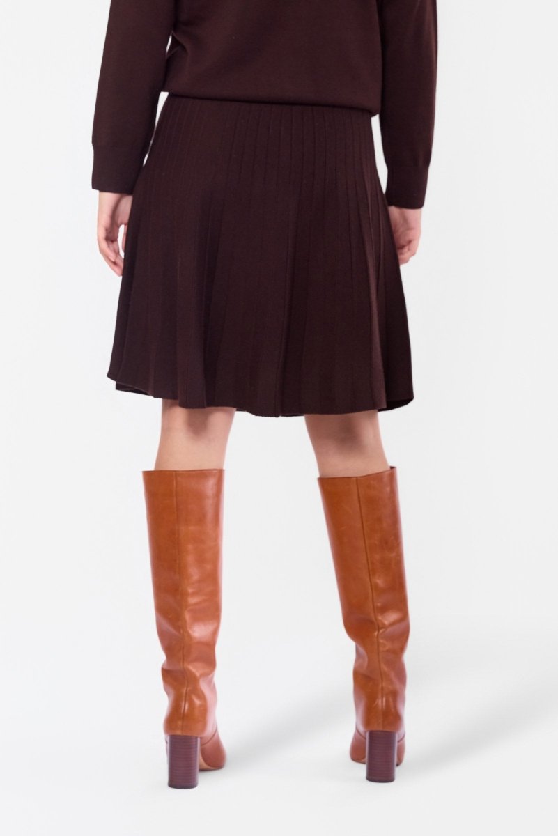 Irina Skirt (Brown) - Skirt - Yakira Bella
