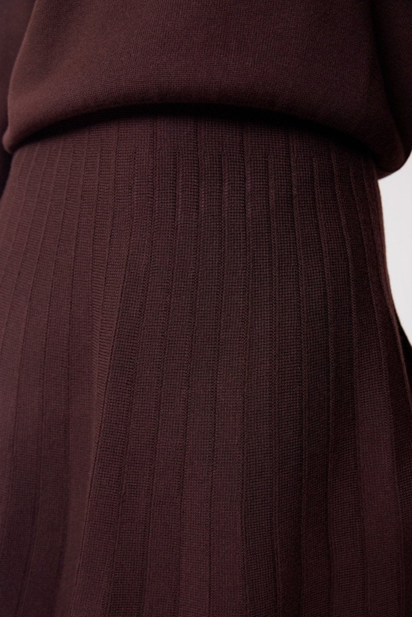 Irina Skirt (Brown) - Skirt - Yakira Bella