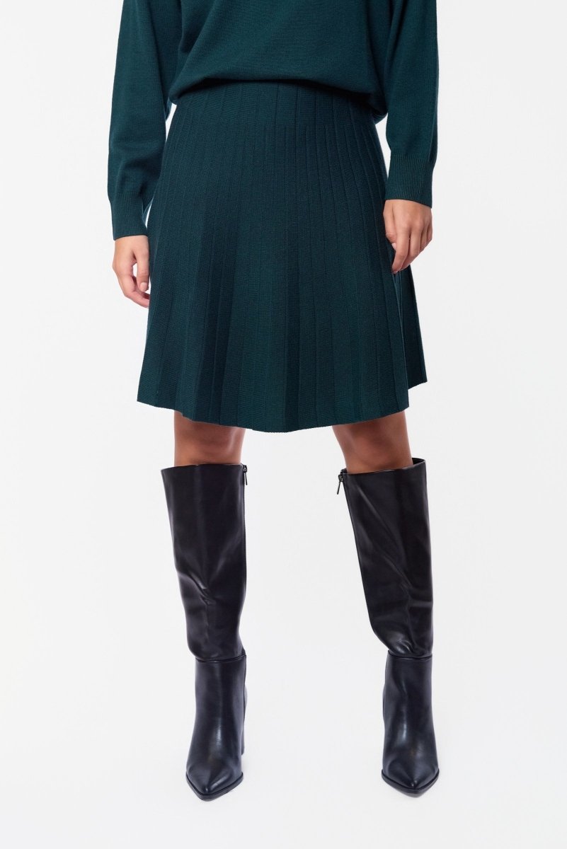 Irina Skirt (Dark Green) - Skirt - Yakira Bella