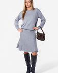 Irina Skirt (Grey) - Skirt - Yakira Bella