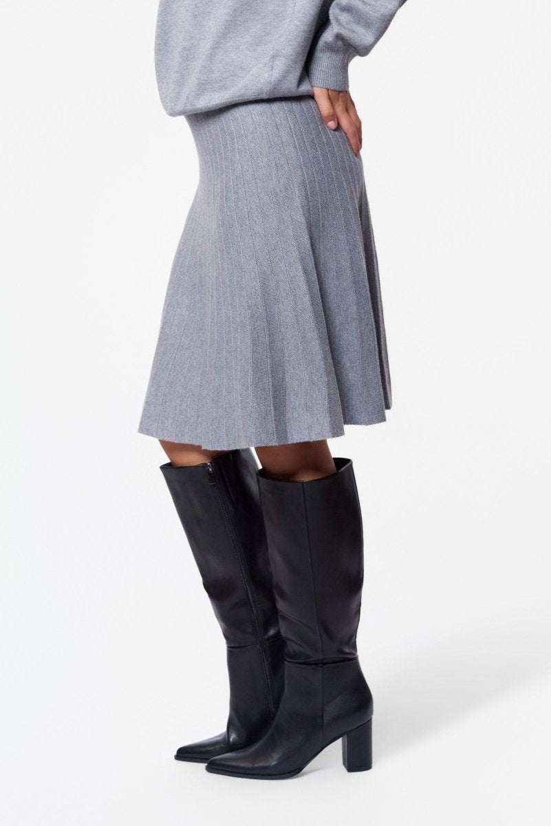 Irina Skirt (Grey) - Skirt - Yakira Bella