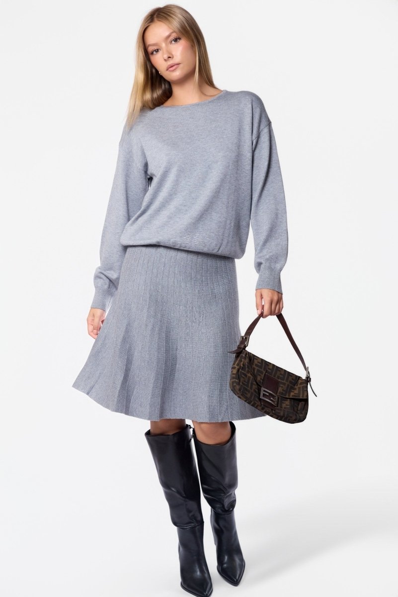 Irina Skirt (Grey) - Skirt - Yakira Bella