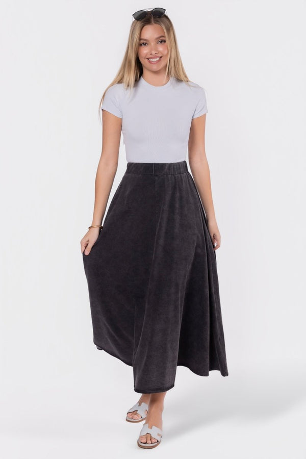 Iris Skirt (Black) - Skirt - Yakira Bella