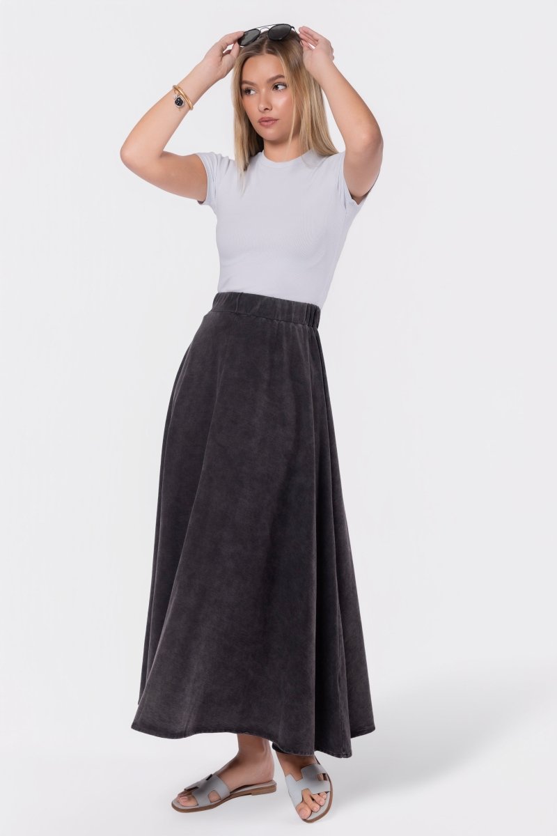 Iris Skirt (Black) - Skirt - Yakira Bella