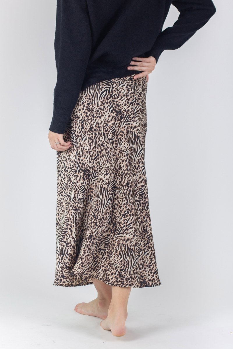 ISA SKIRT (BROWN) - Skirt - Yakira Bella