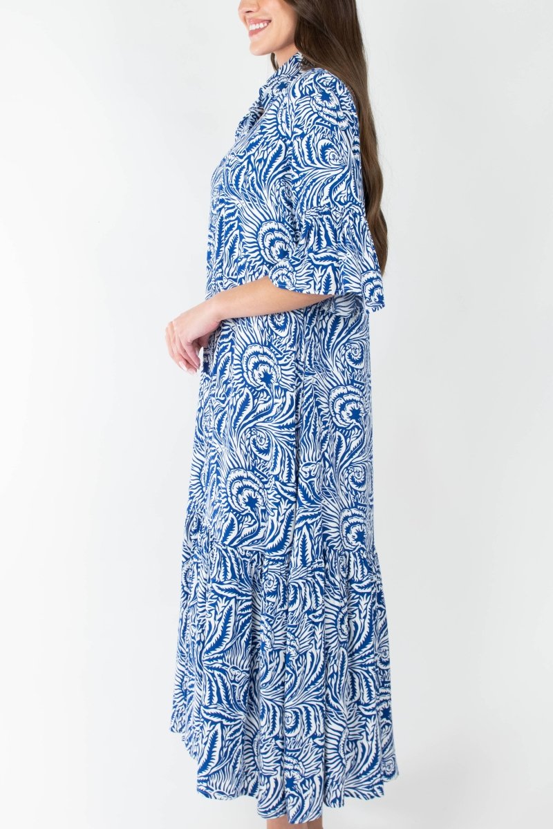 ISABELLA DRESS (BLUE) - Dress - Yakira Bella