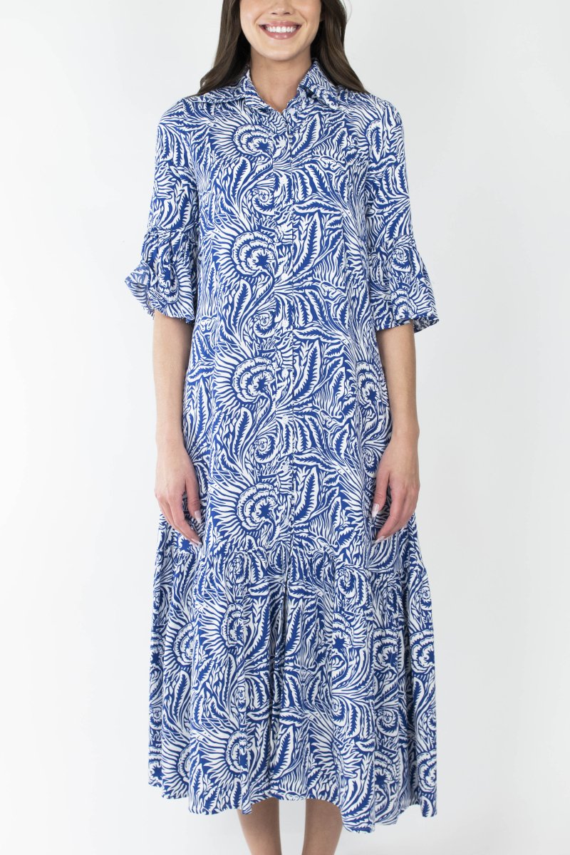 ISABELLA DRESS (BLUE) - Dress - Yakira Bella