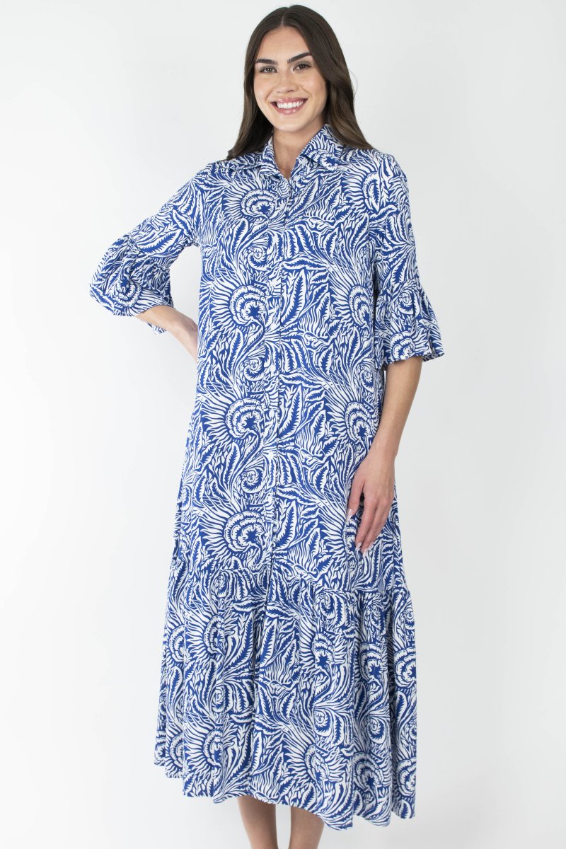 ISABELLA DRESS (BLUE) - Dress - Yakira Bella