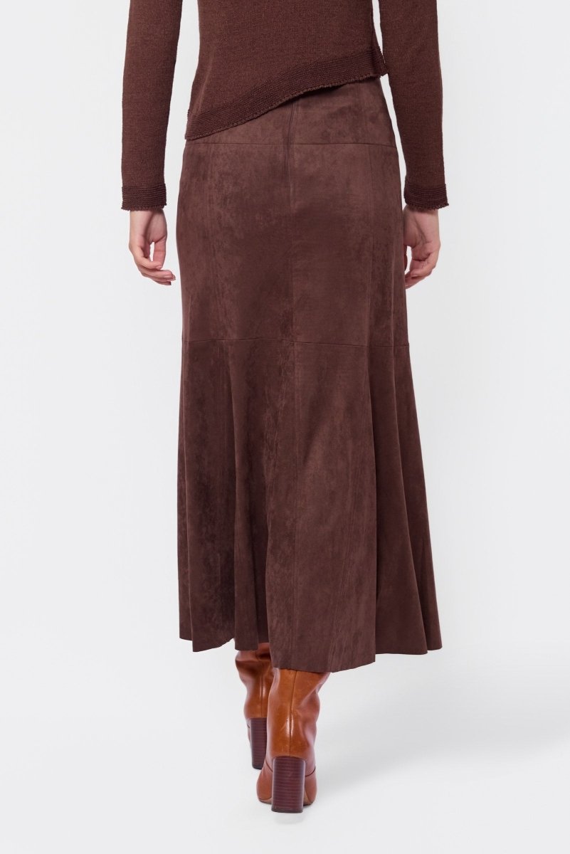 Jackie Skirt (Brown) - Skirt - Yakira Bella