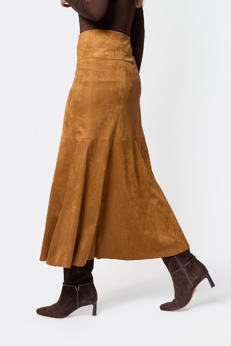 Jackie Skirt (Camel) - Skirt - Yakira Bella