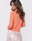 Jade Cardigan (Coral) - Top - Yakira Bella