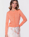 Jade Cardigan (Coral) - Top - Yakira Bella