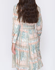 JADE DRESS (GREEN PATTERN) - Dress - Yakira Bella