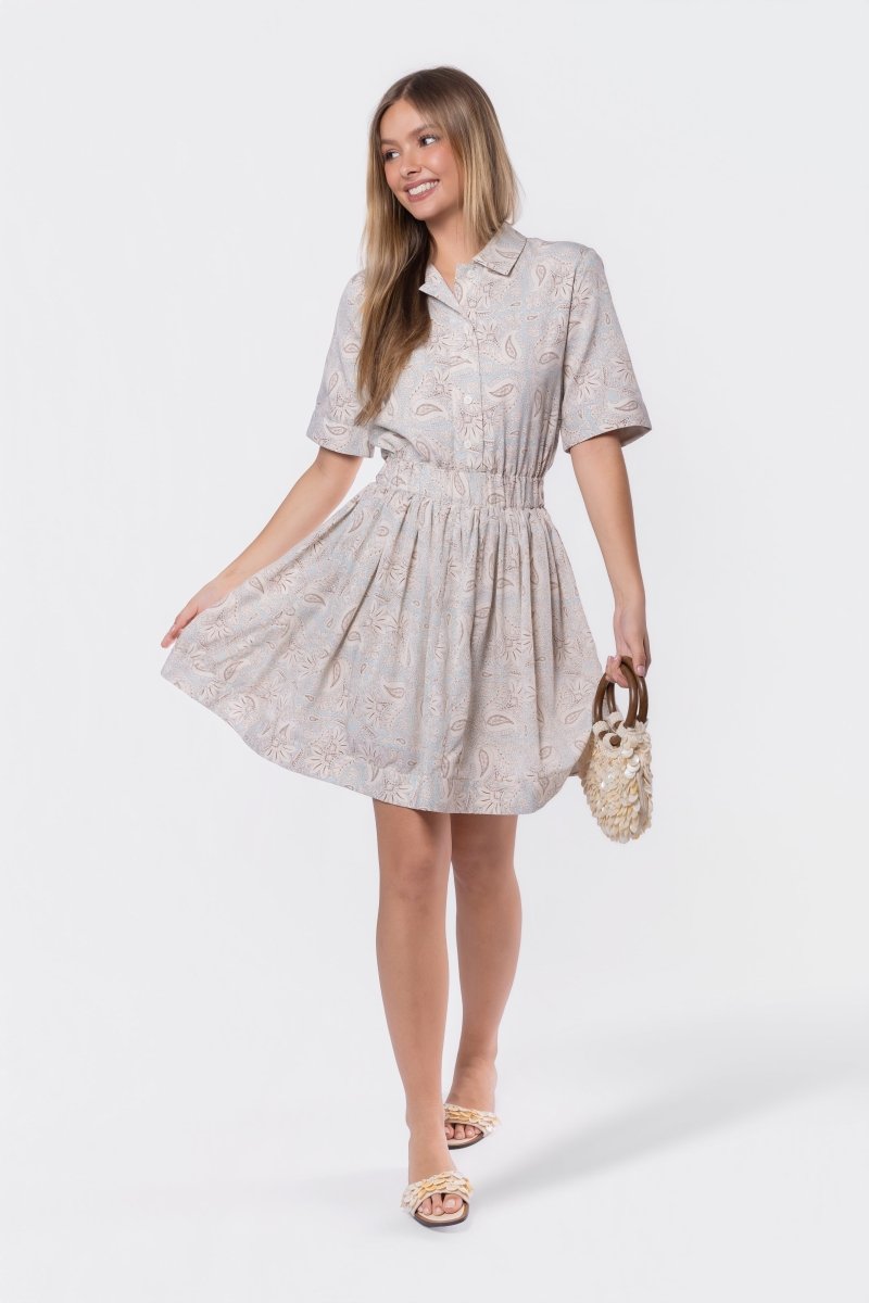 Jamie Dress (Blue) - Dress - Yakira Bella