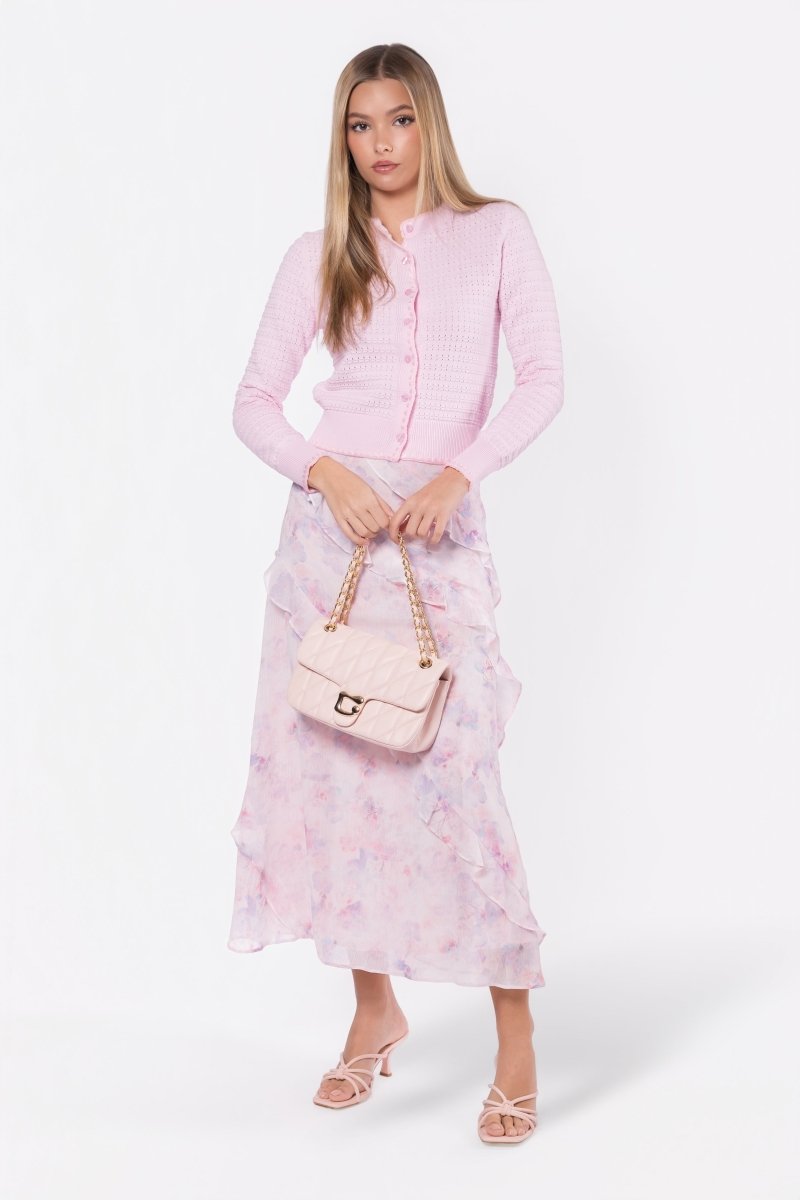 Jane Cardigan (Pale Pink) - Top - Yakira Bella