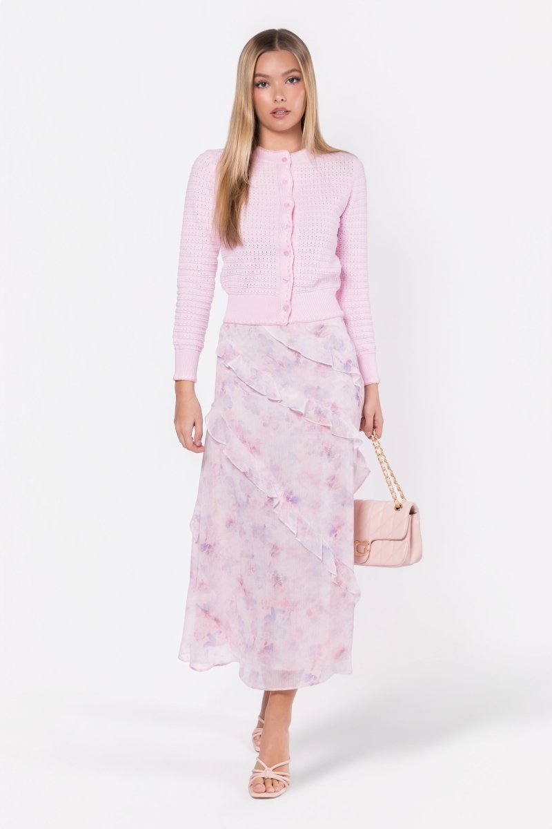 Jane Cardigan (Pale Pink) - Top - Yakira Bella