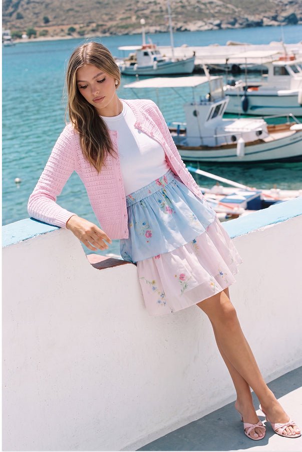 Jane Cardigan (Pink) - Top - Yakira Bella