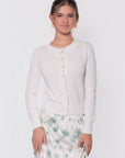 Jane Cardigan (White) - Top - Yakira Bella