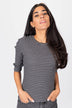 Jemma Top (Black Stripe)