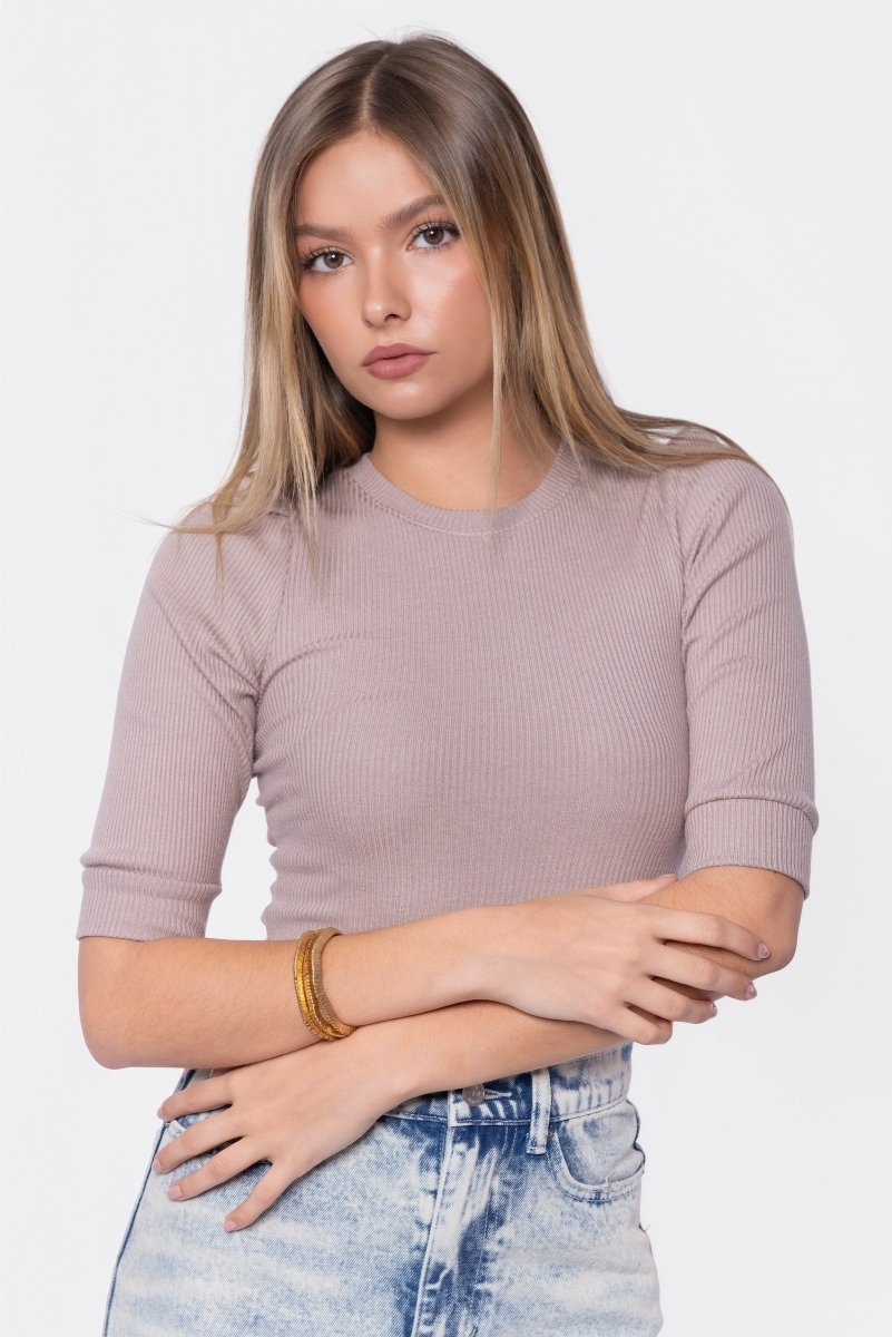 Jemma Top (Khaki) - Top - Yakira Bella