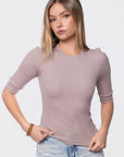Jemma Top (Khaki) - Top - Yakira Bella