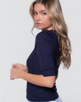 Jemma Top (Navy) - Top - Yakira Bella