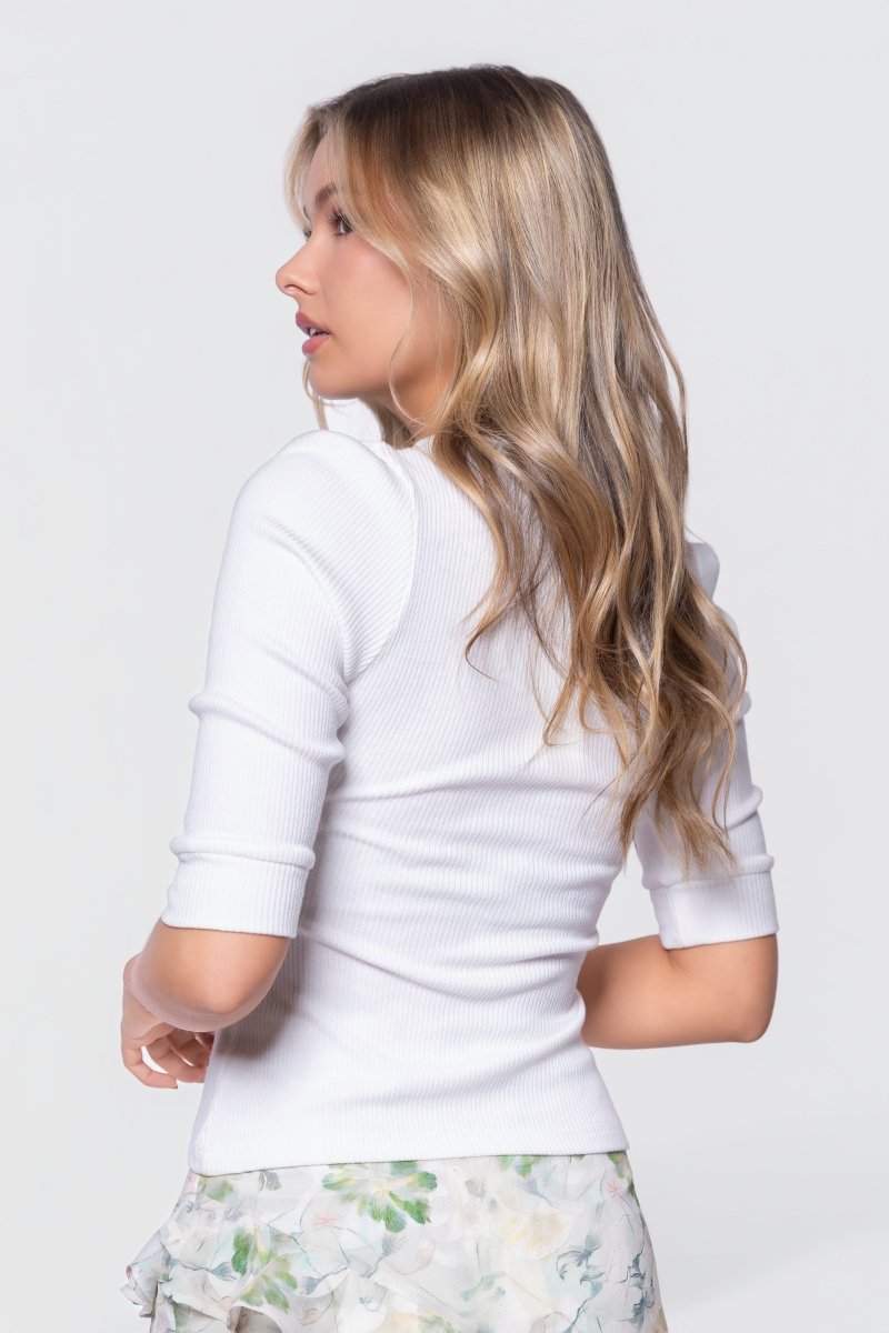 Jemma Top (White) - Top - Yakira Bella