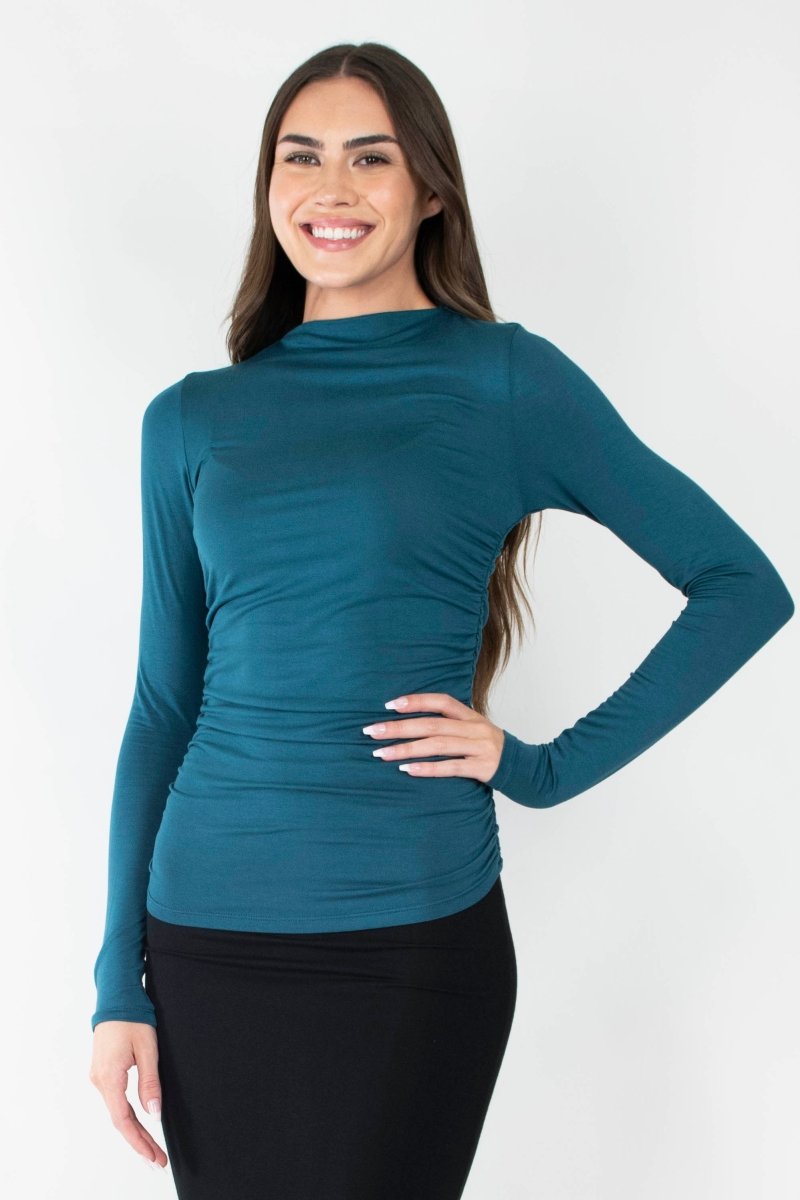 JESS TOP (TEAL) - Top - Yakira Bella