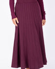 JESSICA SKIRT (BURGUNDY) - Skirt - Yakira Bella