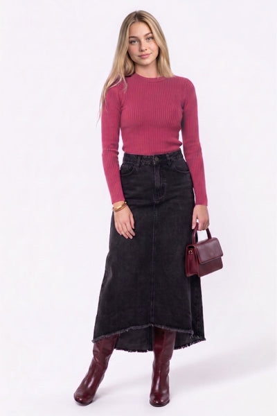 Jill Skirt (Black) – Yakira Bella