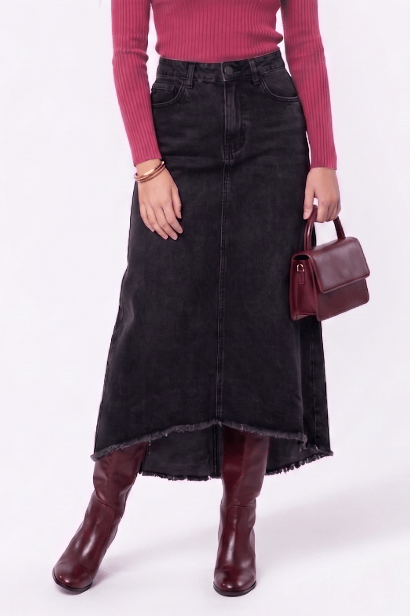 Jill Skirt (Black) - Skirt - Yakira Bella