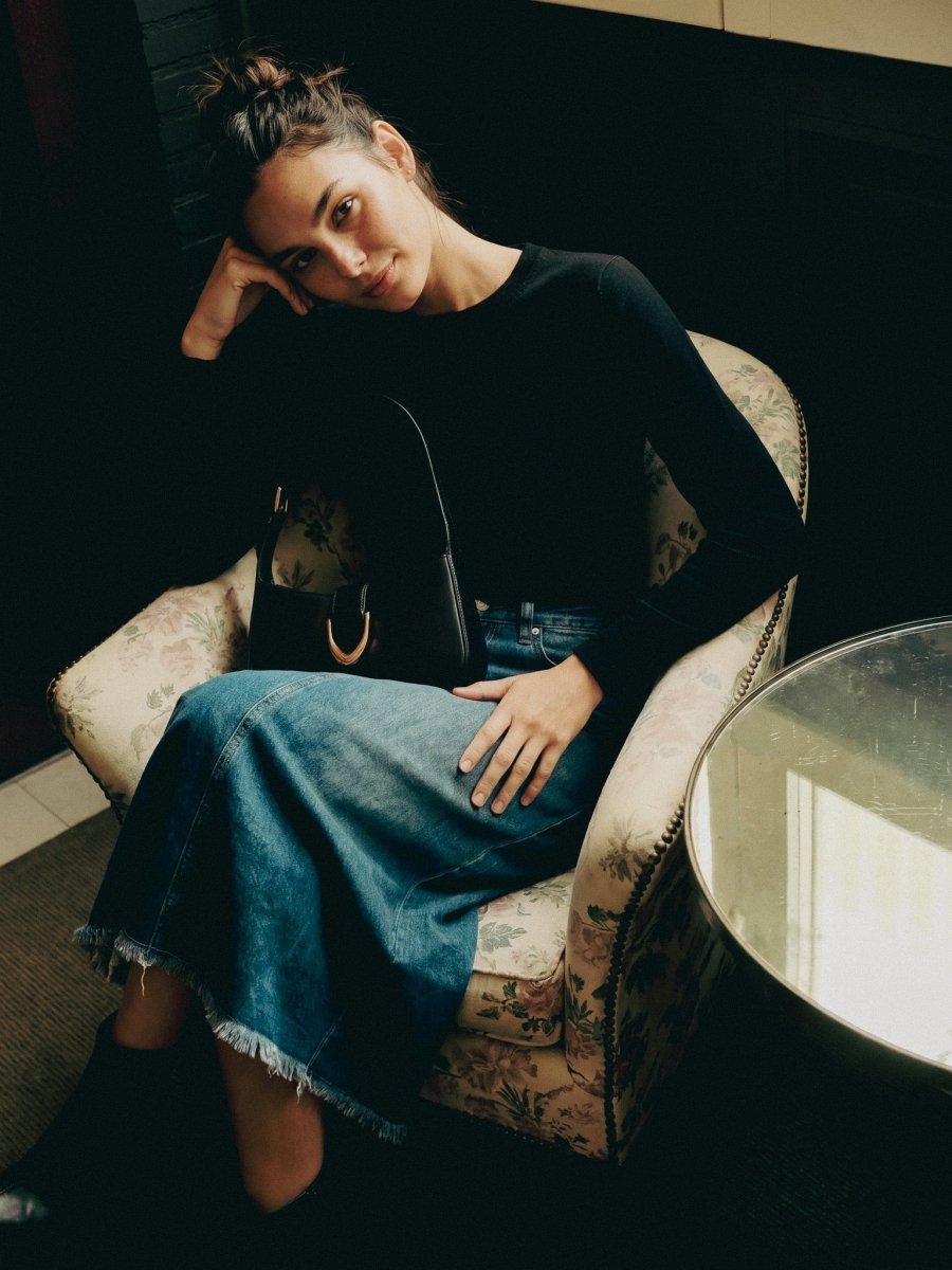 Jill Skirt (Deep Blue) - Skirt - Yakira Bella