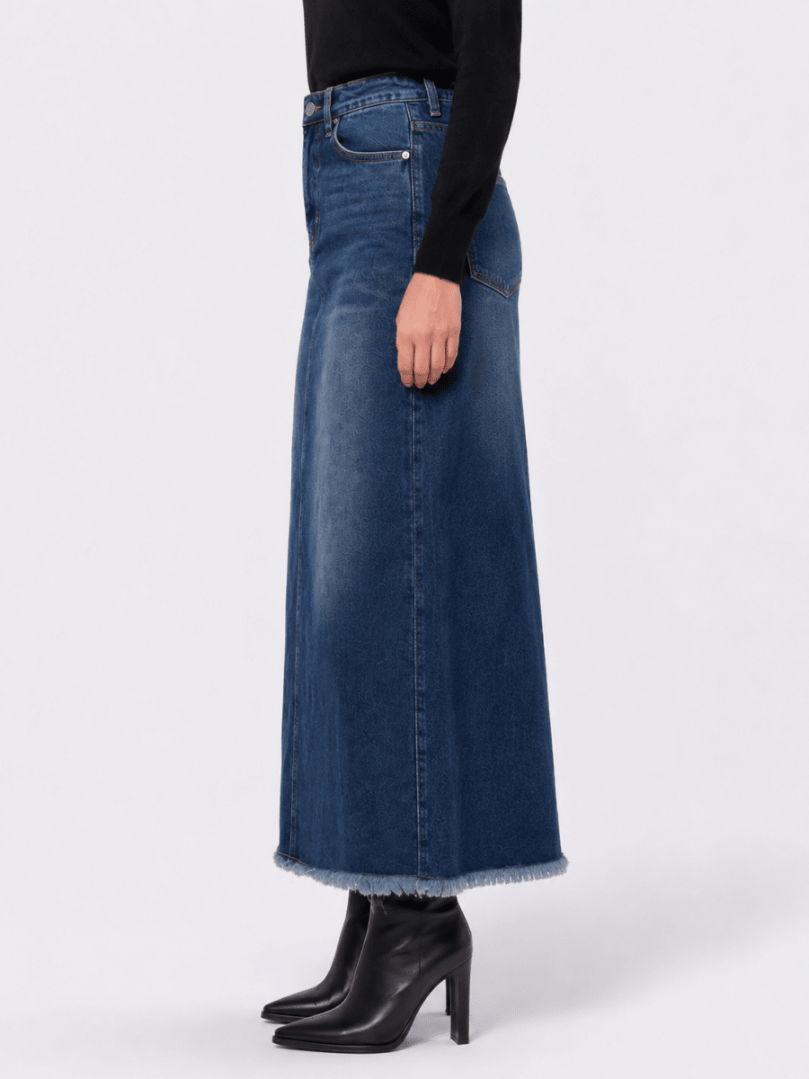 Jill Skirt (Deep Blue) - Skirt - Yakira Bella