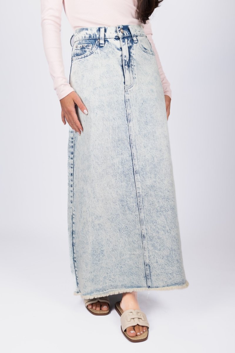 JILL SKIRT (LIGHT BLUE) - Skirt - Yakira Bella