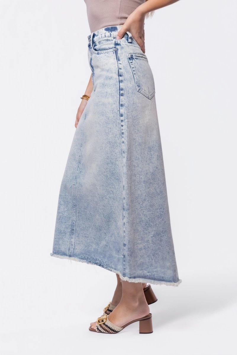 Jill Skirt (Light Blue) - Skirt - Yakira Bella