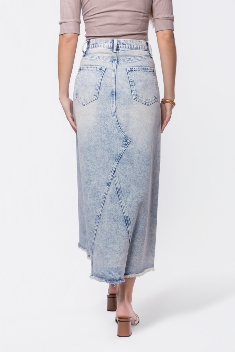 Jill Skirt (Light Blue) - Skirt - Yakira Bella