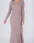 JORDAN DRESS (TAUPE) - Dress - Yakira Bella