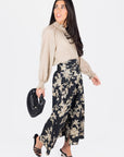 JOSEPHINE SKIRT (BLACK/BEIGE) - Skirt - Yakira Bella