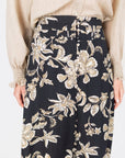 JOSEPHINE SKIRT (BLACK/BEIGE) - Skirt - Yakira Bella