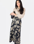 JOSEPHINE SKIRT (BLACK/BEIGE) - Skirt - Yakira Bella