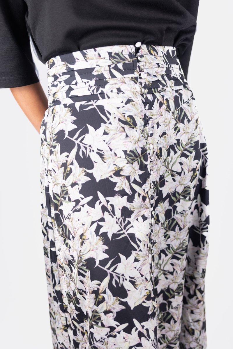 JOSEPHINE SKIRT (BLACK/IVORY) - Skirt - Yakira Bella