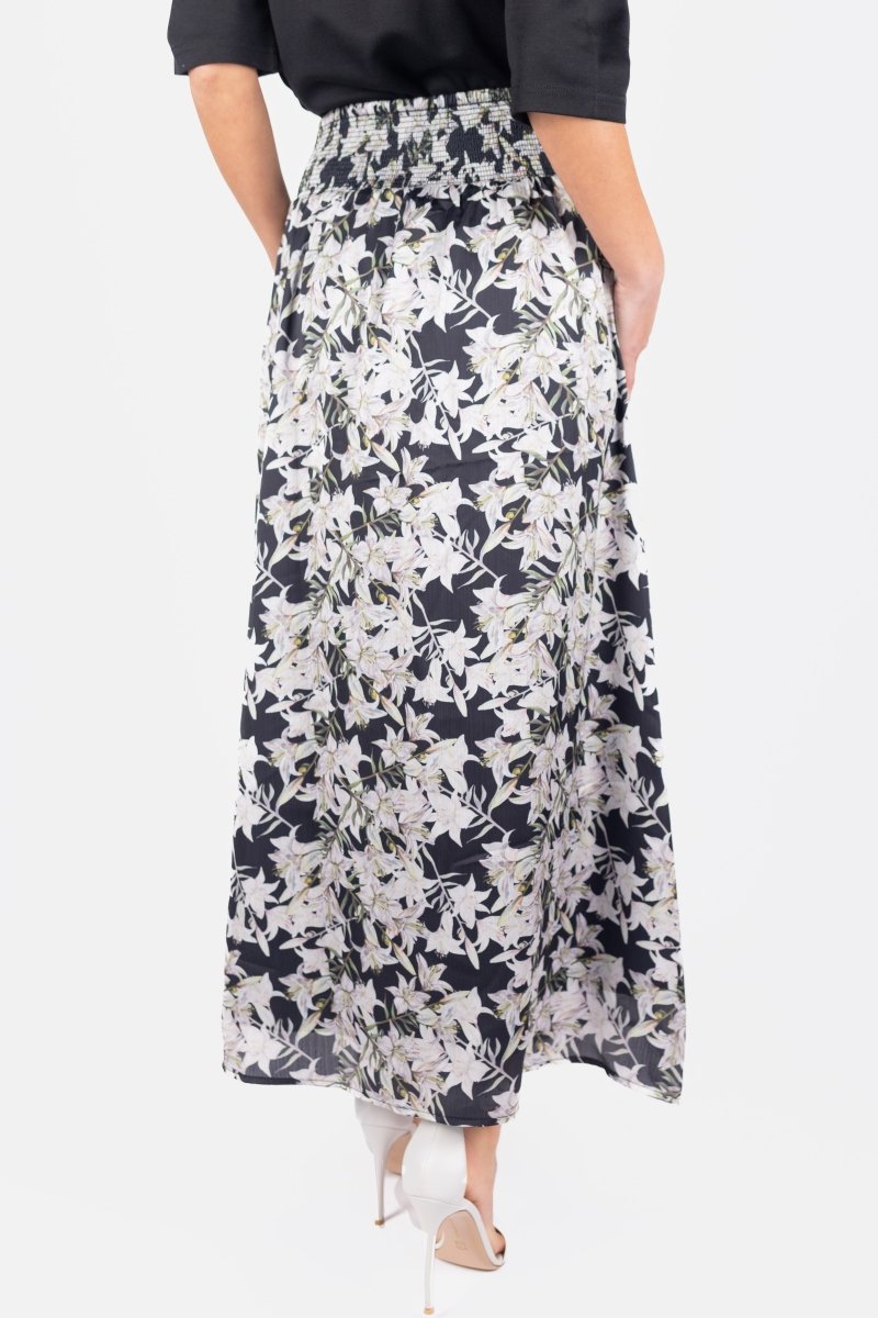 JOSEPHINE SKIRT (BLACK/IVORY) - Skirt - Yakira Bella